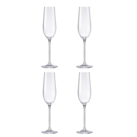 Alex Liddy Vina II Set of 4 Champagne Glasses 235ml