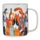Quirky Cats Four Friends Mug 400ml Size 11.5X8X10.5cm by Ashdene