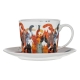 Quirky Cats Photobomb Cup & Saucer 280ml Size 15X15X7.5cm by Ashdene