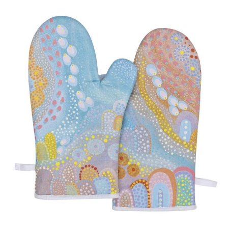 Ashdene Koort Boodja Heart Country Set of 2 Oven Mitts