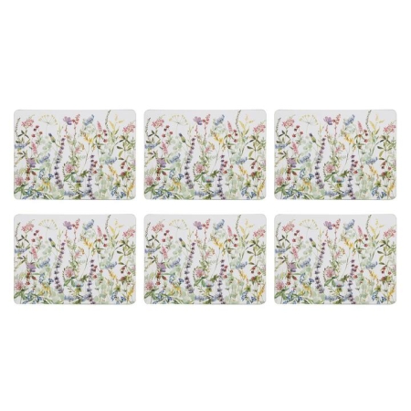 Ashdene Wildflowers Set of 6 Placemats