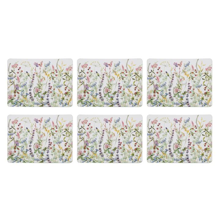 Ashdene Wildflowers Set of 6 Placemats