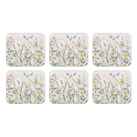 Ashdene Wildflowers Set of 6 Coasters