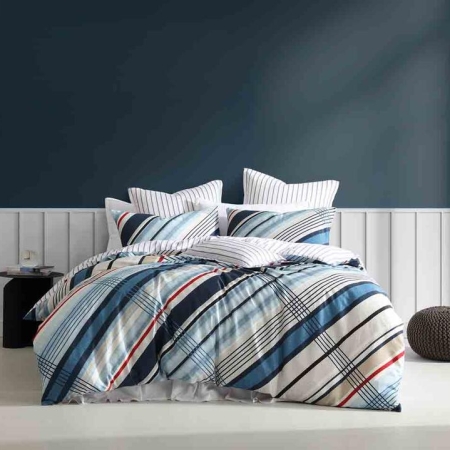 Logan & Mason Summerville Quilt Cover Set-King