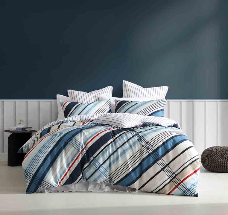 Logan & Mason Summerville Quilt Cover Set-King