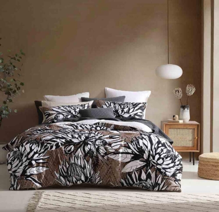 Logan & Mason Hinton Quilt Cover Set-Queen