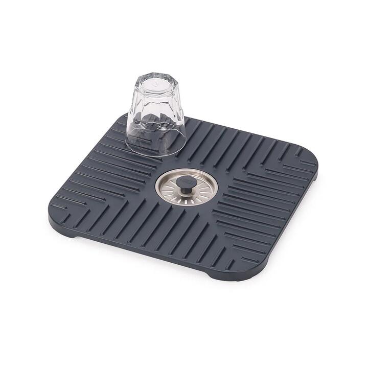 Joseph Joseph SinkShield Sink Mat With Draining Plug-Large