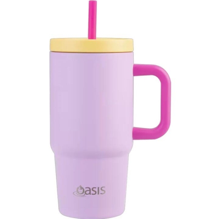 Oasis Stainless Steel Double Wall Insulated Jnr Commuter Travel Tumbler 700ml