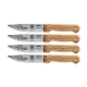 GRYLT Jumbo 4 Piece Steak Knife Set AFL Port Adelaide Power