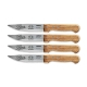 GRYLT Jumbo 4 Piece Steak Knife Set AFL Gold Coast Suns