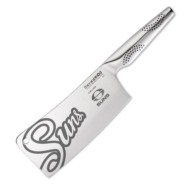 Baccarat iD3 Cleaver 17.5cm AFL Gold Coast Suns