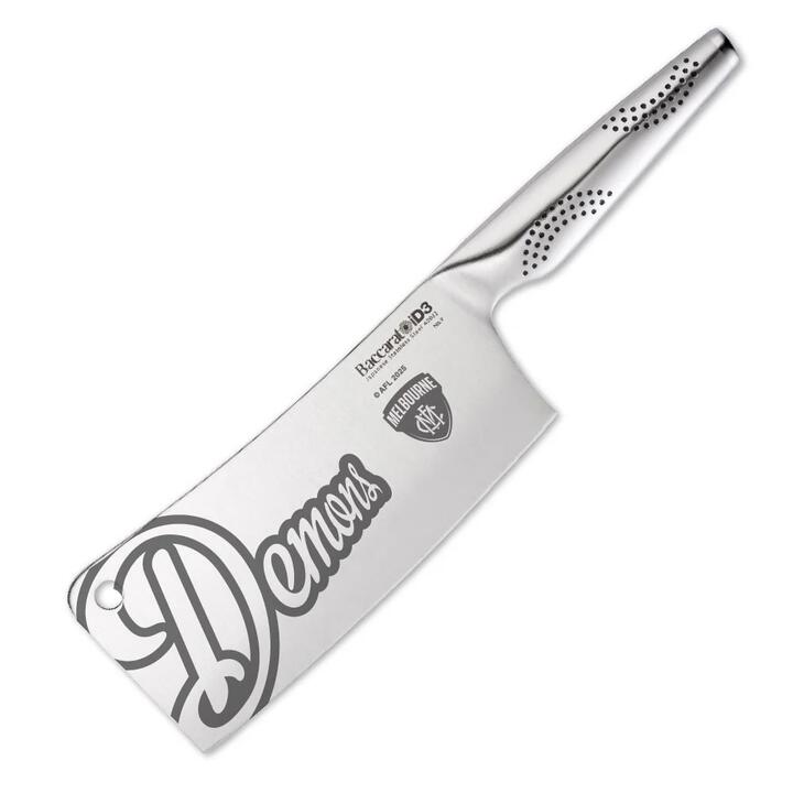 Baccarat iD3 Cleaver 17.5cm AFL Melbourne Demons