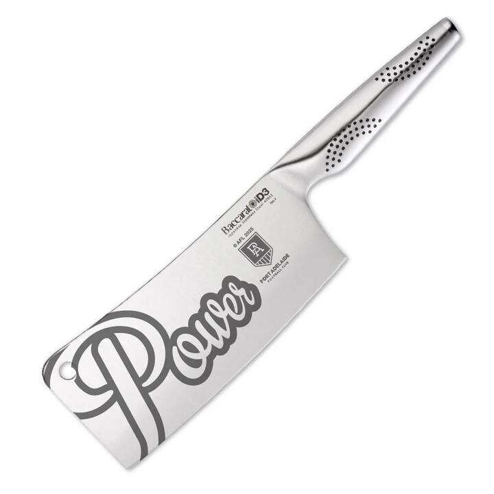 Baccarat iD3 Cleaver 17.5cm AFL Port Adelaide Power