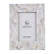 Emporium Shell Photo Frame with Gold Edge-5x7 inches