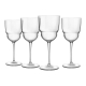 Luigi Bormioli Backdoor 20's Set of 4 Glasses Barracuda 320ml