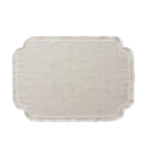 Society Home Set of 4 Chloe Liveable Linen Placemats