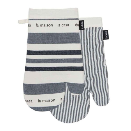 Ladelle La Casa Set of 2 Oven Mitts