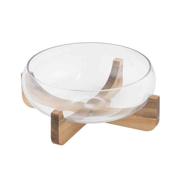 Ladelle Gather Glass Salad Bowl-Small