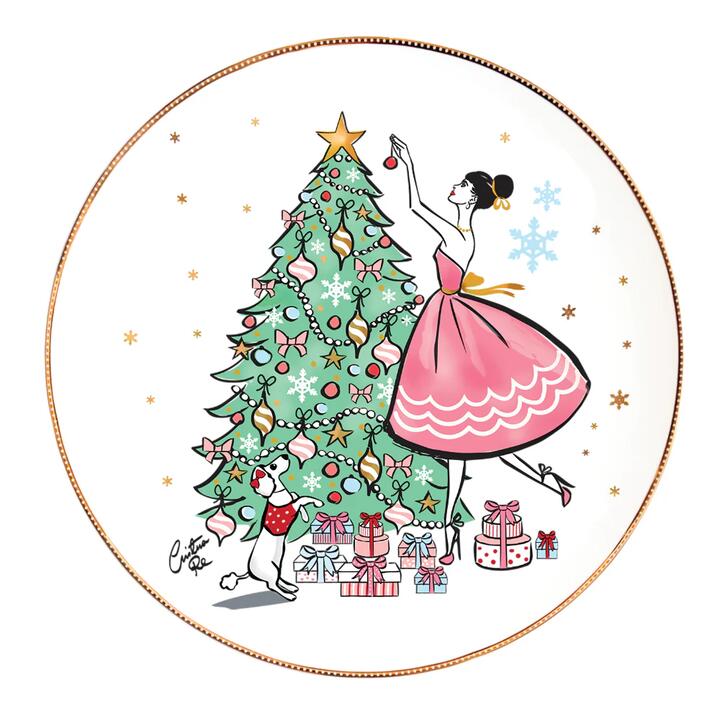 Cristina Re La Belle Noel Platter