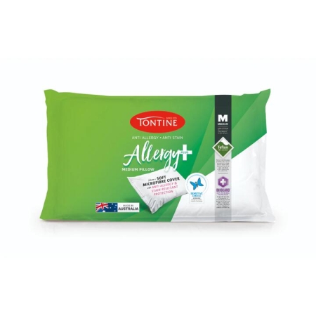 Allergy Plus Pillow Medium Size 46X72cm by Tontine
