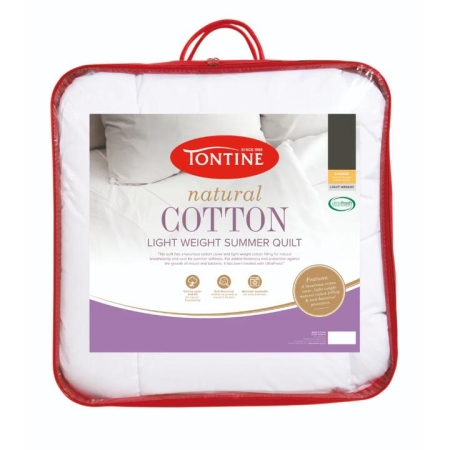 Tontine Natural Cotton Summer Quilt-Queen