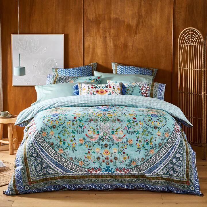 MyHouse Beverly Quilt Cover Set-Queen