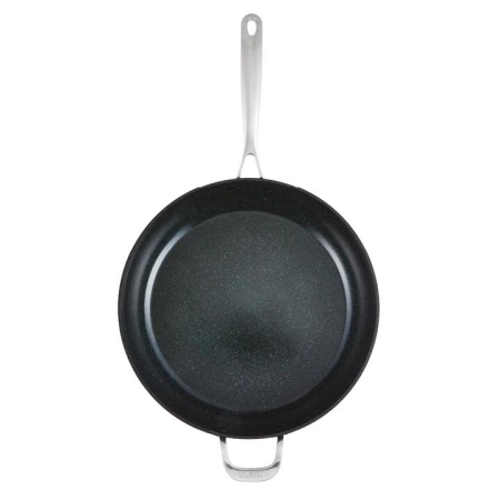 Baccarat GREEN STONE Frypan with Helper Handle 32cm