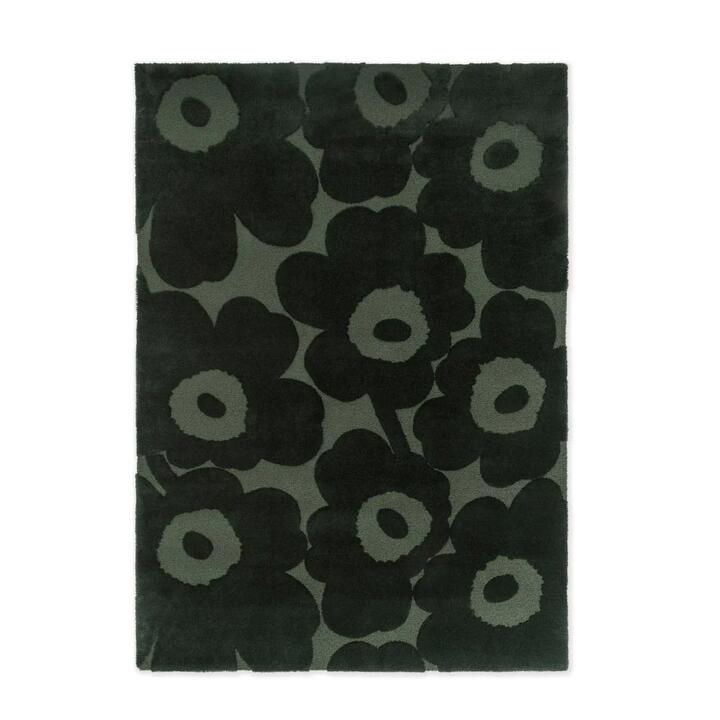Marimekko Unikko Rug Dark Green-240 x 170cm