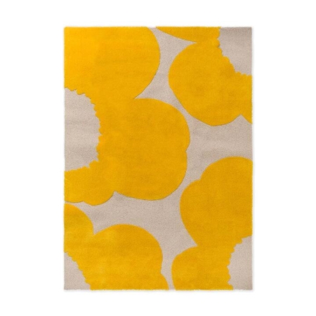 Marimekko Iso Unikko Rug Yellow-200 x 140cm