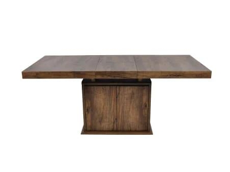 Windsor Extendable Dining Table 1.4-1.8m - Antique Oak