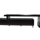 Xena Kedasa Extendable TV Stand Cabinet Entertainment Unit - High Gloss Black