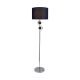 Virtue Modern Elegant Free Standing Reading Light Floor Lamp - Navy