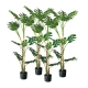 4X 175cm Green Artificial Indoor Turtle Back Tree Fake Fern Plant Decorative