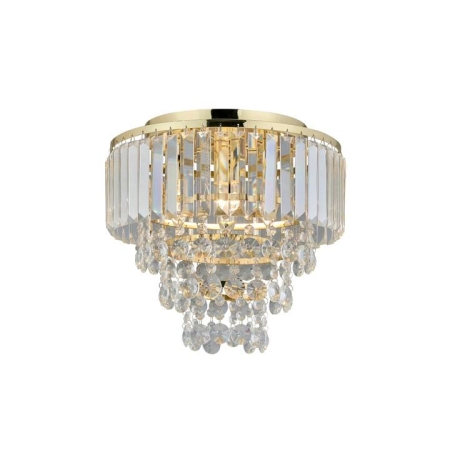 Valent Modern Crystal Ceiling Lights Lamp Gold