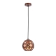 TUILE Pendant Lamp Light Interior ES Coffee Embossed Tiled Wine Glass OD200mm
