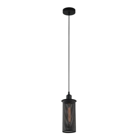 VENETO Pendant Lamp Light Interior ES Black Mesh Oblong OD120mm