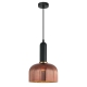 VINTAJ Pendant Lamp Light Interior ES Copper Glass Dome OD200mm