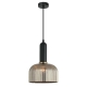 VINTAJ Pendant Lamp Light Interior ES Chrome Glass Dome OD200mm