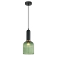 VINTAJ Pendant Lamp Light Interior ES Green Glass Ellipse OD200mm