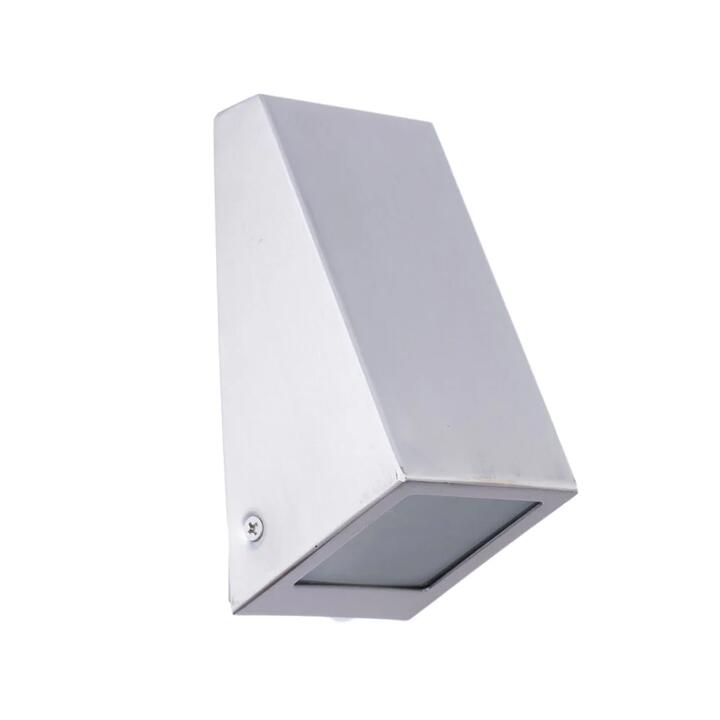 WEDGE_GU10 Wall Light Surface Mounted GU10 Wedge Stainless Steel 316 IP44