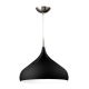 ZARA Pendant Lamp Light Interior ES Matte Black Dome OD420mm