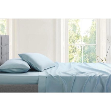Trafalgar 1200TC Cotton Rich Bed Sheet Set - Blue