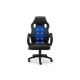 Trooper PU Leather Office Computer Work Task Gaming Massage Chair - Blue - Blue