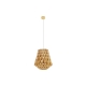 Tuukka Halonen Pilke Replica Tall Wooden Geometric Pendant Lamp Light - Natural