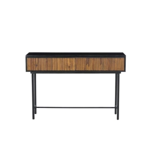 Tyson Hallway Console Hall Table W/ 2-Drawers - Black