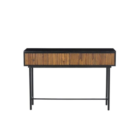 Tyson Hallway Console Hall Table W/ 2-Drawers - Black