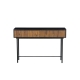 Tyson Hallway Console Hall Table W/ 2-Drawers - Black