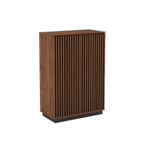 Wesley 5-Tier Shoe Rack Organiser Storage Cabinet - Columbia & Black