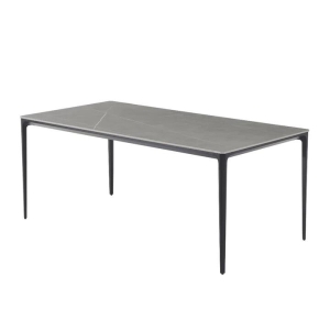 Raimon Furniture Vincenzo Rectangular Kitchen Dining Table Ceramic 180cm - Cement