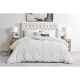 Tilly Tufted Quilt Cover Set White - Queen